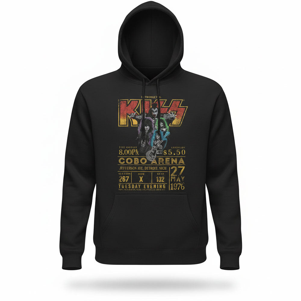 KISS - (エース・フレーリー 追悼 ) - Cobra Arena '76 / ECO-Pullover Hoodie